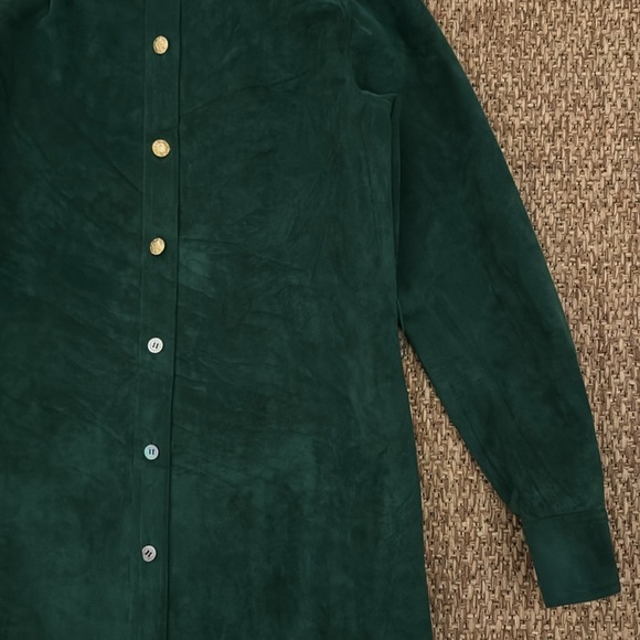 Vintage Ports International Dress Faux Suede - Picture 7 of 15